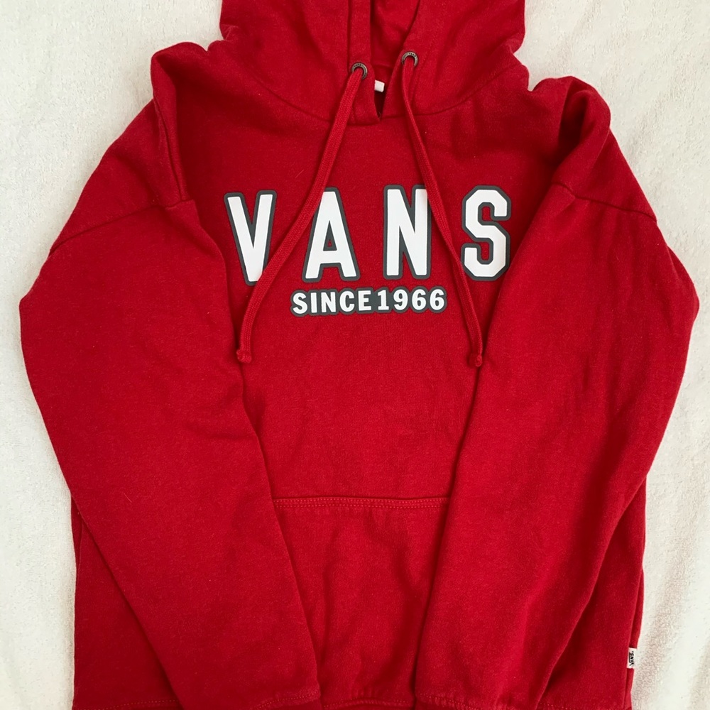 Red Vans Hoodie